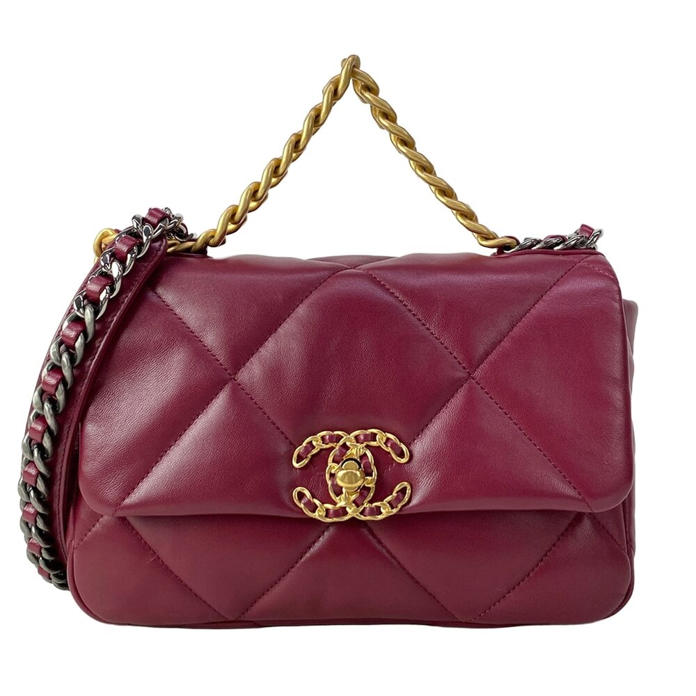 Chanel 19 Handbag Shoulder Bag AS1160